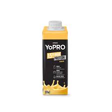 Bebida láctea sabor banana 15g high protein Yopro Danone 250ml