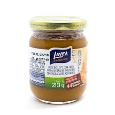 Doce de leite com coco zero açúcar Linea 210g