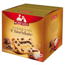 Panettone expresso chocolate Casa Suiça 550g