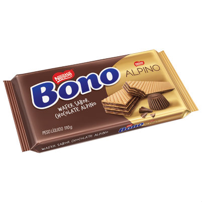 Wafer sabor chocolate Alpino Bono Nestlé 110g