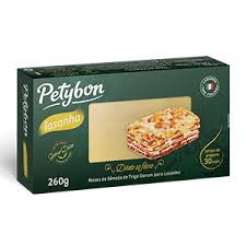 Lasanha lisa direto ao forno grano duro Petybon 260g