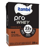 Bebida láctea Pro Whey chocolate Itambé  200ml