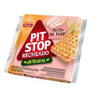 Biscoito integral Pit Stop recheado de peito de peru Marilan 105,6g  