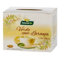 Chá verde com laranja Natural Life 22,5g