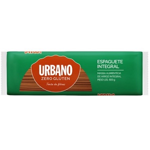 Massa espaguete de arroz integral Urbano 500g Massa espaguete de arroz integral Urbano 500g