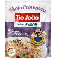 Risoto Primavera Tio João 175g.