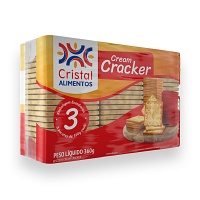 Biscoito cream cracker Cristal 360g