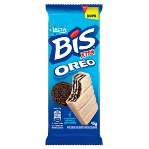 Chocolate wafer Bis Xtra Oreo Lacta 45g Chocolate wafer Bis Xtra Oreo Lacta 45g