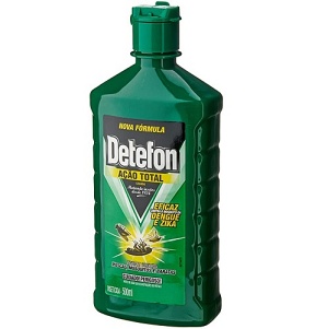 Inseticida líquido Ação Total Detefon 500mL Inseticida líquido Ação Total Detefon 500mL