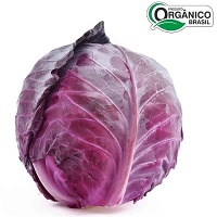 Repolho roxo orgânico 400g