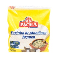 Farinha de mandioca branca Pachá 500g