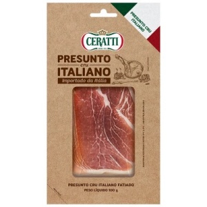 Presunto italiano cru fatiado Ceratti 100g