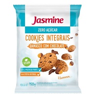 Cookies zero açucar damasco e chocolate Jasmine 150g