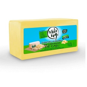 Queijo mussarela de castanha de cajú Vida Veg 300g