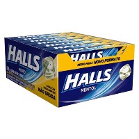 Halls eucalipto mentol caixa com 21 unidades