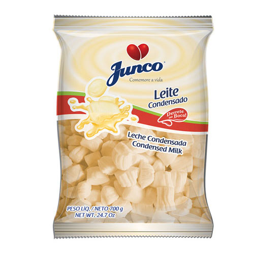 Balas de coco sabor leite condensado Junco 700g