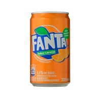 Fanta laranja lata 220ml