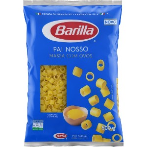 Massa Pai nosso Barilla pacote 500g.