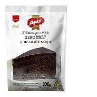 Mistura Para Bolo Apit Zero Açúcar Chocolate Suíço 300g