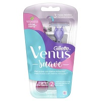 Aparelho Depilatório Descartável Gillette Venus Suave Com 2 Unidades