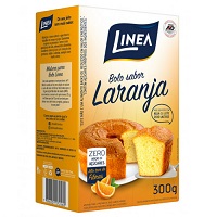 Mistura Para Bolo Linea Laranja Zero Açucar 300g