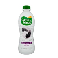 Iogurte Triplo Zero Ameixa Canto de Minas 850g