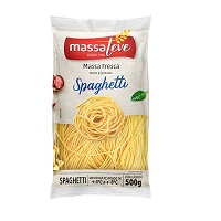 Massa Fresca de Spaghetti Massa Leve 500g