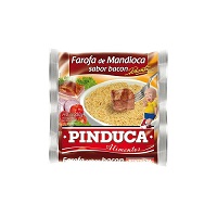 Farofa de Mandioca Pronta Bacon Pinduca 250g