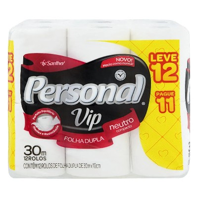 Papel personal vip 12x1 (30 metros)