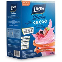 Shake Grego Iogurte Frutas Vermelhas Linea 450g