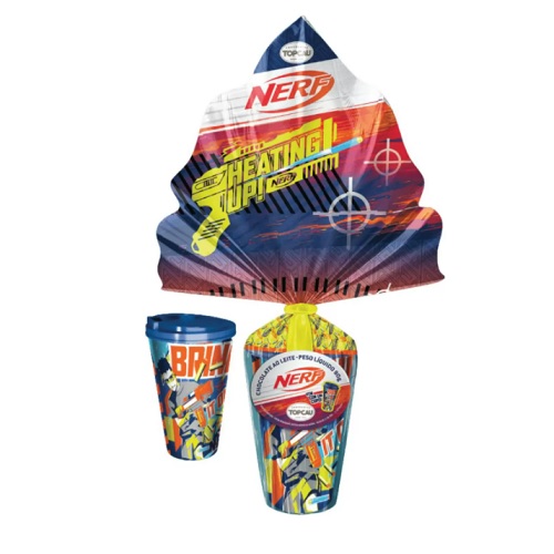 Ovo de Páscoa Ao Leite Heating Up Nerf 130g Ovo de Páscoa Ao Leite Heating Up Nerf 130g