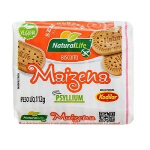 Biscoito Maizena sem glúten Natural Life 112g