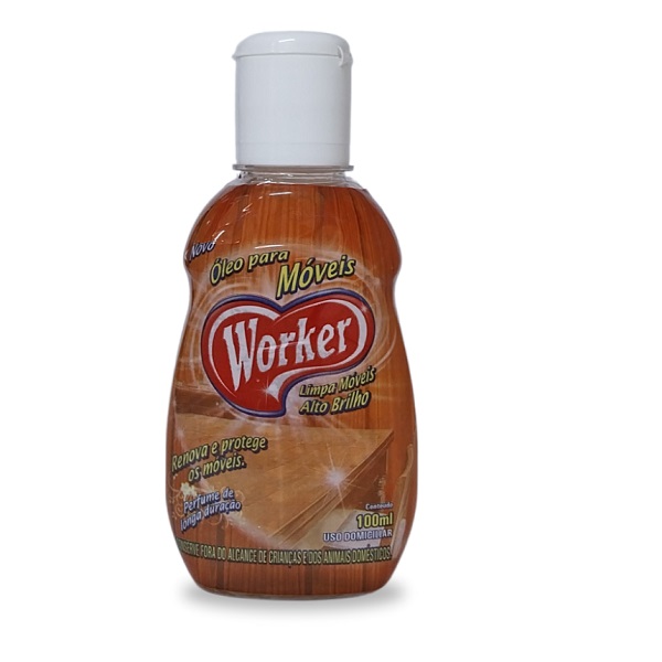 Óleo de peróba lustra móveis Worker 200ml Óleo de peróba lustra móveis Worker 200ml