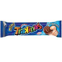 Biscoito recheado chocolate Trakinas 154g.