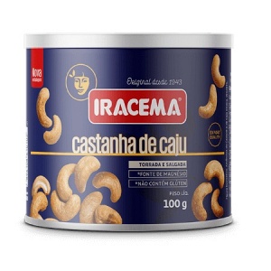 Castanha de caju Iracema lata 100g