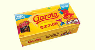 Caixa de bombons variados Garoto 400g.