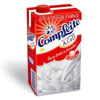 Leite integral vitaminado A, C e D Compleite 1lt.