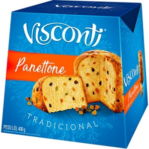 Panettone tradicional Visconti  400g