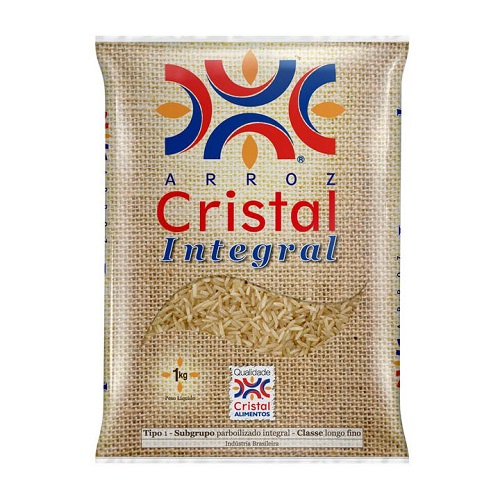 Arroz integral Cristal 1kg