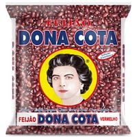 Feijão vermelho (roxo)  Dona Cota 1kg.