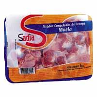 Moela de frango congelada Sadia 1kg.