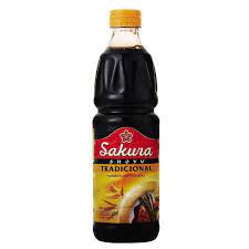 Molho Shoyu tradicional Sakura 500ml