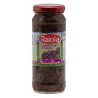 Azeitona preta fatiada Raiola 300g.