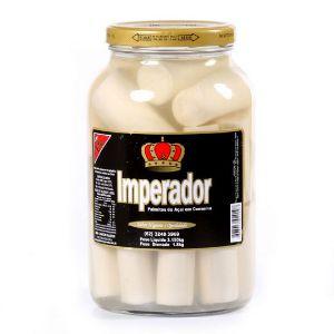 Palmito inteiro de açaí Imperador 1,8kg.